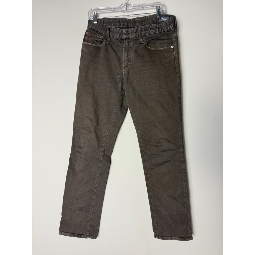 Bonobos Jeans Mens 31x30 Brown Travel‎ Jean Slim Fit Denim 5 Pocket Made in USA